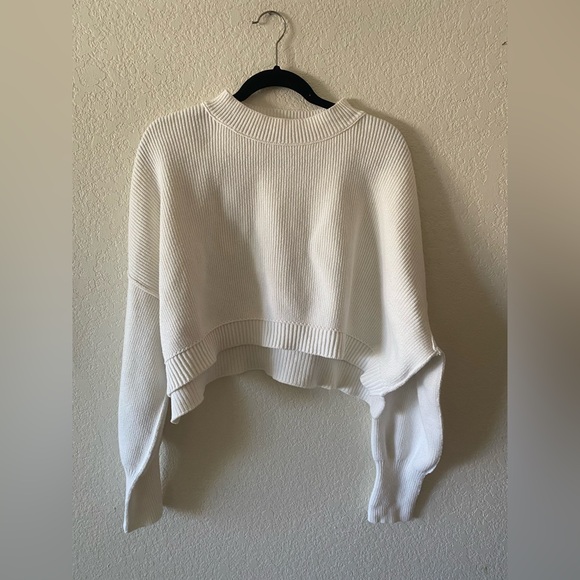 Free People Easy Street Crop Pullover - Picture 2 of 6